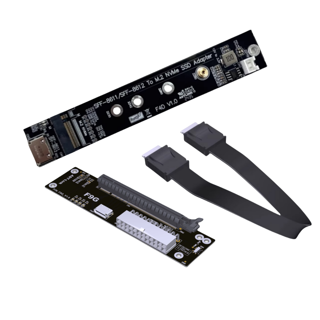 PCIe 4.0 X4 64Gbps OCuLink Lap - đánh giá và giá Oculink Egpu Dock Graphics Card